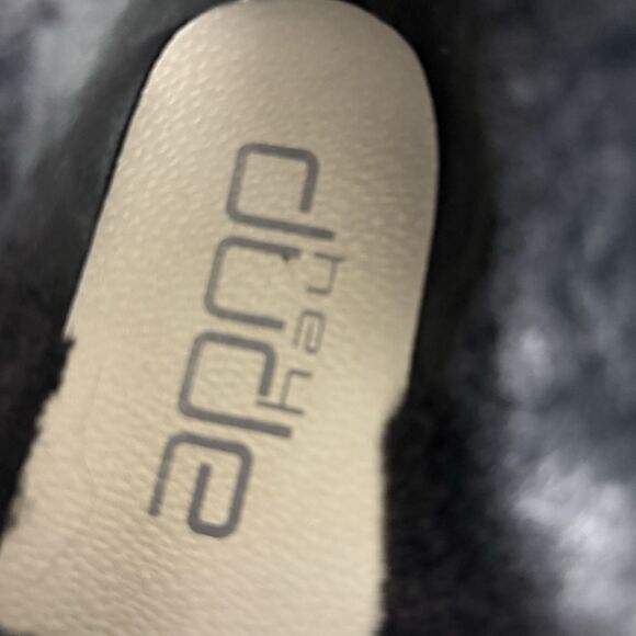 Hey Dude Denny Moccasins Sweater Boots Women 8 Marble Grey Slip On Lightweight - Picture 9 of 13